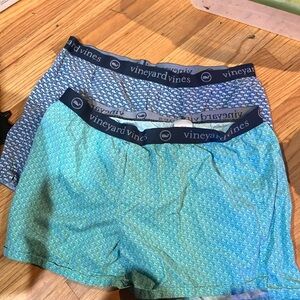 Vineyard Vines Blue and Green Boxers
